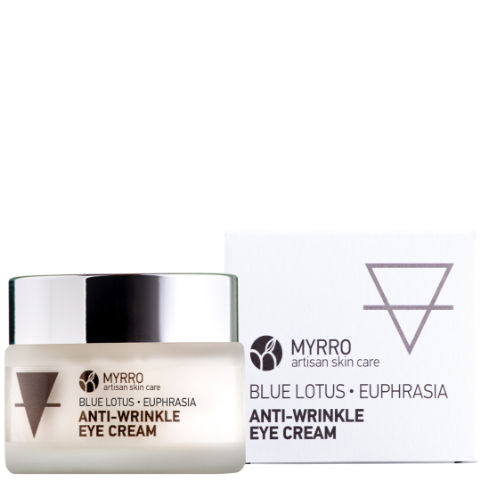 Myrro Blue Lotus oční krém proti vráskám 30 ml