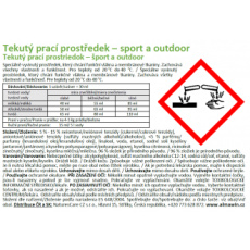 Almawin tekutý prací prostředek sport a outdoor 750 ml