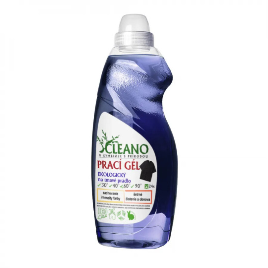 Cleano Ekologický prací gel pro obnovu a zachování intenzity tmavé barvy 1,5 l