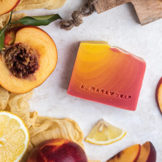 ALMARA SOAP Ručně vyráběné mýdlo Peach Nectar 100 g