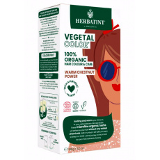Herbatint Vegetal Colour Bio rostlinná barva na vlasy Warm Chestnut Power 50 g
